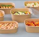 Paper Rectangle Salad Bowl | Bioleader® Paper Bowls Supplier