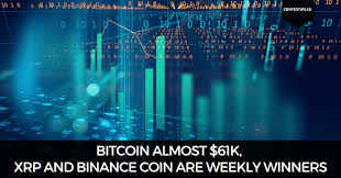 Ripple is one of the hottest investment of 2018. Bitcoin Almost 61k Xrp And Binance Coin Are Weekly Winners