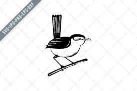 Several birds sitting on a crooked tree branch in comic style illustration with light blue circular sky in back. 7 Perching Designs Graphics