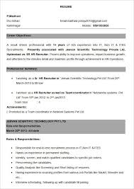 Resume Format 6 Months Experience Sample Resume Format Resume Visual Resume Cute766