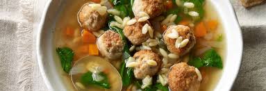 This chicken soup recipe has all the classic flavors but cooks more quickly than traditional chicken soup was very good and so simple to make. Chicken Meatball Risoni Soup Campbells Australia In 2020 Chicken Meatballs Dinner Meatballs