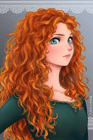 Leo Is Merida Mari945 Is A 20 Year Old Artist Who Loves Anime And Manga As Much As We Do And She I Disney Princess Anime Disney Princess Drawings Disney Brave