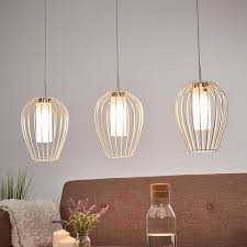 Dreiflammige Led Hangelampe Vencino Aus Stahl 3031737 03 Dreiflammige Led Hangelampe Vencino Aus Stahl 3031 Led Hangelampen Lampen Wohnzimmer Leuchte Esstisch