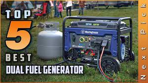Westinghouse wgen12000df 15,000/12,000 watt dual fuel portable generator with remote start and transfer switch outlet for home backup. Top 5 Best Dual Fuel Generators Review In 2021 For Home And Rv Youtube