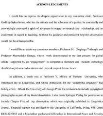 The researchers wish to extend their sincere gratitude and appreciation for giving precious contributions towards the completion 03.05.2013 · may 3, 2013 admin acknowledgement acknowledgement sample for assignment, acknowledgement sample for project, thesis. Sample Of Acknowledgment In Thesis Writing