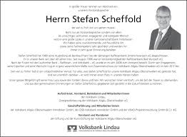 Traueranzeige Von Stefan Scheffold Schwaebische De Trauerportal