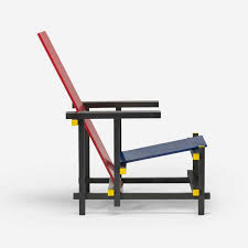 Ohrensessel und récamieren passen wunderbar in leseecken, stapelbare stühle sind perfekt für alle, die flexibel bleiben wollen: Gerrit Rietveld Stuhl Red Blue Rot Blau Stuhl Klassiker