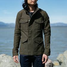 Moleskin Field Jacket Olive Gustin Field Jackets