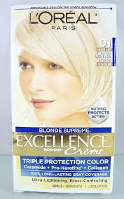 New L Oreal Hair Color Excellence Creme Blonde Supreme Extra Light Ash Cooler 01 Light Ash Blonde Ash Blonde Brown Blonde Hair