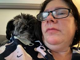 My puppy is not a lap dog, she thinks she is a parrot and sits