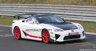 another wild lexus lfa prototype spied at the nurburgring cute lexus lfa lexus sport cars