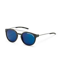Une paire de lunettes est constituée d'une monture sur laquelle sont fixés des verres correcteurs ou protecteurs et reposant sur le nez et sur les oreilles par. Lunettes De Soleil Arrondies Porsche Design