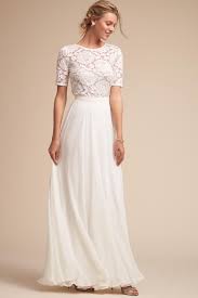 Jive Top Hampton Skirt From Bhldn Half Sleeve Wedding Dress Lace Dress Long Long White Dress