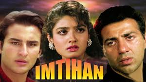 Imtihan Full Movie Sunny Deol Hindi Action Movie Saif Ali Khan Raveena Tandon Bollywood Movie Youtube