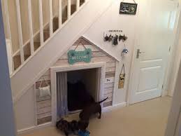 Dog House Under Stairs Love It Under Stairs Dog House Indoor Dog House Dog Bedroom
