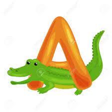 Do one, a few or over . Aligator Animal And Letter A For Kids Abc Education In Preschool Cute Animals Letters English Alphabet Cartoon Animals Alphabet For Learning Letters Vector Illustration Single Letter With Wild Animal Aligator Royalty Free Cliparts