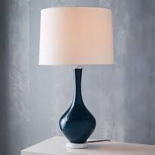 West Elm Rejuvenation Colored Glass Table Lamp Tall Table Lamp Lamp Ceramic Table Lamps