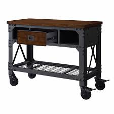 Whalen 48 Metal Wood Work Bench In 2020 Metal Work Bench Benches For Sale Vintage Industrial Furniture