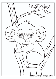 Where the wild things are. Koalas Coloring Pages Updated 2021