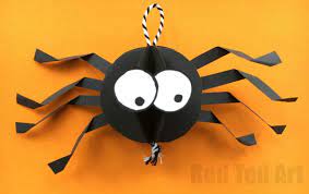 Check spelling or type a new query. Easy 3d Paper Spider Craft Red Ted Art