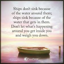 The water will usually drain out of the ear naturally, but if it does not, a type of infection called swimmer's ear may develop. Quote Of The Day Don T Let What S Happening Around You Get Inside You Positivitea