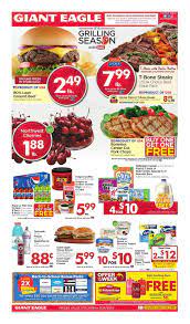 Giant eagle is an american supermarket chain with stores in pennsylvania, ohio, west virginia, indiana, and maryland. Giant Eagle Weekly Ad Jul 17 23 2019 Weeklyads2