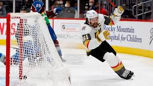 Vegas golden knights hosts colorado avalanche in a nhl game, certain to entertain all ice hockey fans. 5h6sa8 Fnes1m