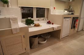 Sophie Ferjani Cuisine Beton Cellulaire Beige Ancien Casse Par Blanc Contemporain Cuisine Beton Cuisine Cuisine Kitchen