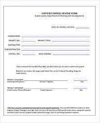 To be submitted as exhibit a to prevailing wage compliance certificate. Free 9 Sample Certified Payroll Forms In Ms Word Pdf Excel