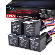 You would connect your dome light wire to pin 86, that is your switched power, and constant. Mictuning Relay Harness 30 40a Spdt Relay 12v 5 Prong Harness Socket With Color Labeled Wires Waterproof Automotive Relay For Car Truck Van Motorcycle Boat 5 Pieces Buy Online In Aruba At Aruba Desertcart Com Productid 48014239