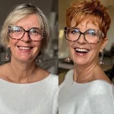 I am 71 years old, I just came out of my hairdresser. I'm waiting for your  lovely opinions about My new haircut . thank you 😍