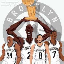 The glue guys is a brooklyn nets podcast from the athletic hosted by mike smeltz and brian egan. Brooklyn Nets Nba Champions Caricature Art Hooped Up Brooklyn Nets Team Brooklyn Nets Nba Champions