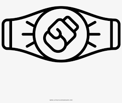 Hand drawn design for relax and meditation adult coloring pages stock illustrations Championship Belt Coloring Page Vector Graphics Transparent Png 1000x1000 Free Download On Nicepng