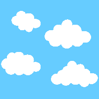 Sky Clouds Gif By Rosa Maria Renova Clouds Gif Blue Aesthetic Stickers Sky Gif