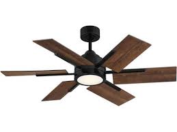 Savoy house alsace 26 span 3 blade indoor ceiling fan with remote, light kit, blades included. Savoy House Farmhouse Ii Matte Black 1 Light 44 Wide Led Indoor Ceiling Fan With Antique Oak Blades Sv447706ao89