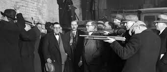 In 1929, seven members of bugs moran's gang are assassinated in a garage by al capone's henchmen. In Cold Blood On A Frigid Chicago Morning The St Valentine S Day Massacre Insidehook