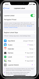 Mengaktifkan Atau Menonaktifkan Layanan Lokasi Dan Gps Di Iphone Ipad Atau Ipod Touch Apple Support