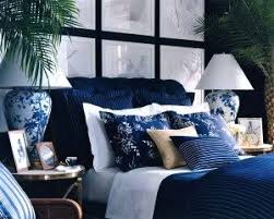 Black And Blue Room Theme Ralph Lauren Home Blue Bedroom Design Royal Blue Bedrooms Blue Bedroom