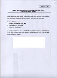 Contoh surat tanda terima barang pinjaman Tanda Terima Dokumen Perbaikan Pasangan Calon Bupati Dan Wakil Bupati Pdf Free Download