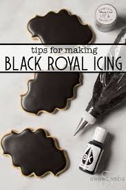 May 28, 2021 · instructions sift 4 cups of icing sugar into the mixer. How To Make Black Royal Icing Step By Step Guide Sweetambssweetambs