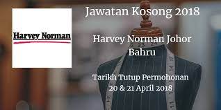 Jawatan kosong utc kedah 2018. Jawatan Kosong Harvey Norman April 2018 Harvey Norman Harvey Norman