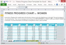 Bodybuilding microsoft excel part 1 1rm percentages. Fitness Progress Chart Template For Excel