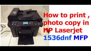 Max printing speed b/w (ppm). How To Print Photocopy In Hp Laserjet 1536dnf Mfp In Urdu Hindi Youtube