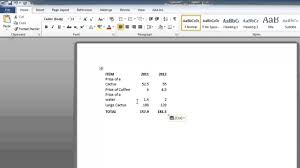 Check spelling or type a new query. How To Convert An Excel 2010 Spreadsheet To A Word Document Youtube