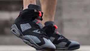 While the return to more limited jordan releases has brought plenty of attention to the brand their next move may be even more monumental. Take An On Foot Look At The Psg X Air Jordan 6 The Sole Supplier