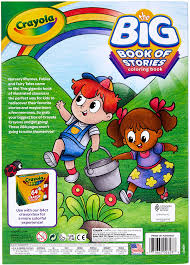 Download Buy Crayola Coloring Book Set Big Book Of Stories 288 Coloring Pages Gift For Kids Age 3 4 5 6 Online In Senegal B08fjj5nck