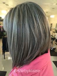 Natural Grey With High And Lowlights Gray Hair Highlights Blending Gray Hair Hair Highlights