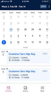 There has been constant updates to the app. New Updated Schedule App Me Walmart Walmart