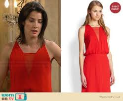 Robin S Red Gown On How I Met Your Mother Red Gowns Tv Show Outfits Contemporary Clothes