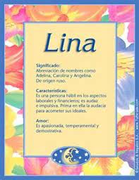 Nombre Lina Significados De Los Nombres Nombres De Ninas Nombres De Bebes
